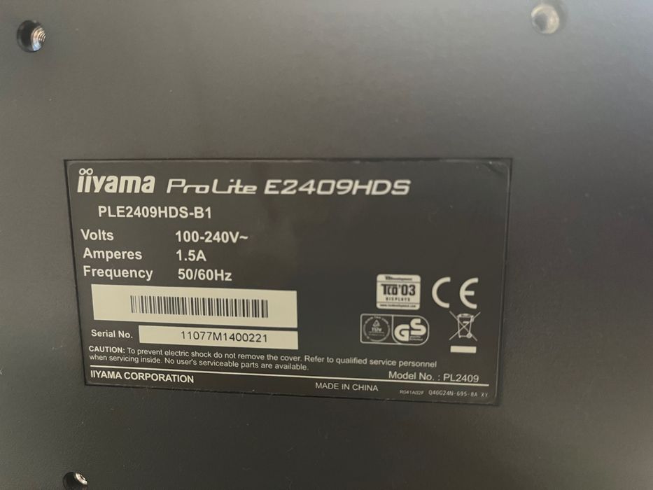 Monitor iiyama ProLite E2409HDS