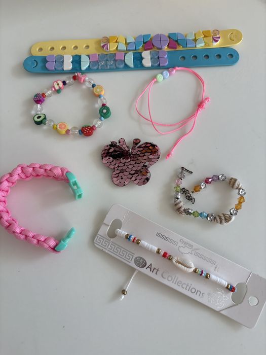 Bransoletki lego i zwykłe