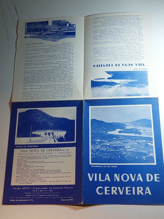 Vila Nova de Cerveira - Roteiro ROTEP | Incluí Mapa Desdobrável