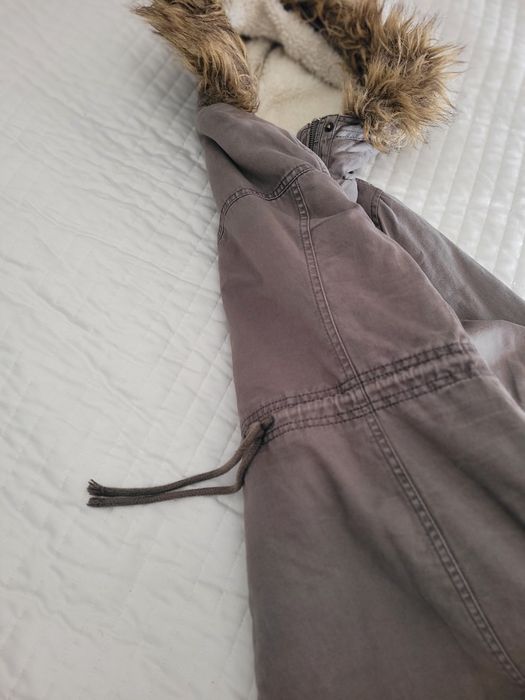 Casaco polar com capuz XS