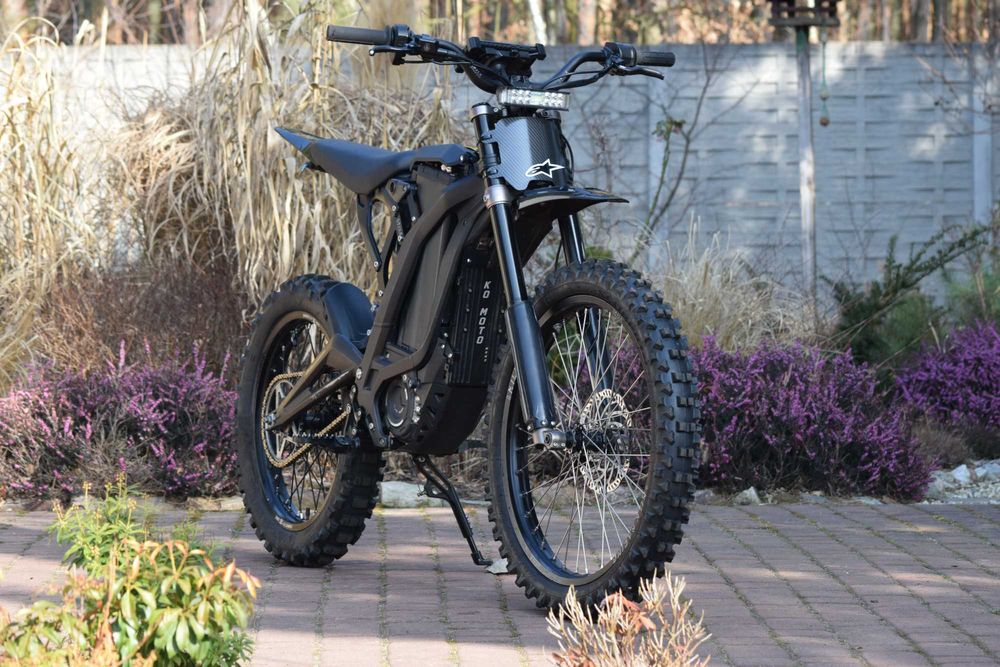 Surron Light Bee L1E, 12kW bateria 60V 60Ah, zarejestrowany, po modach