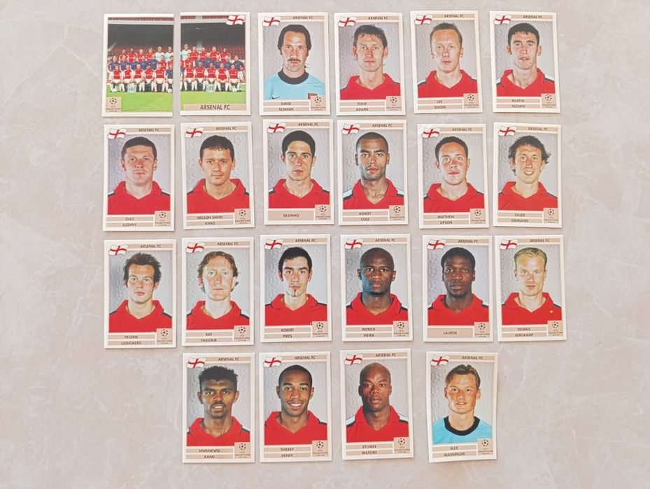 Panini Champions League 2000-2001. Finale самая редкая коллекция