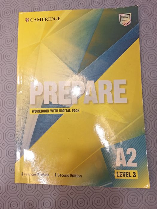 Cambridge PREPARE A2 Level 3 workbook