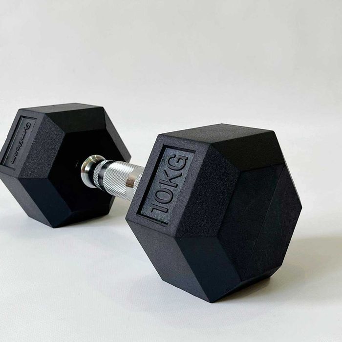 Гантелі гексагональні 10, 12, 15, 20, 25, 35, 5 кг Шестигранні гантели