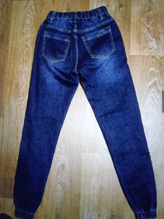 Джинсы джоггеры как новые