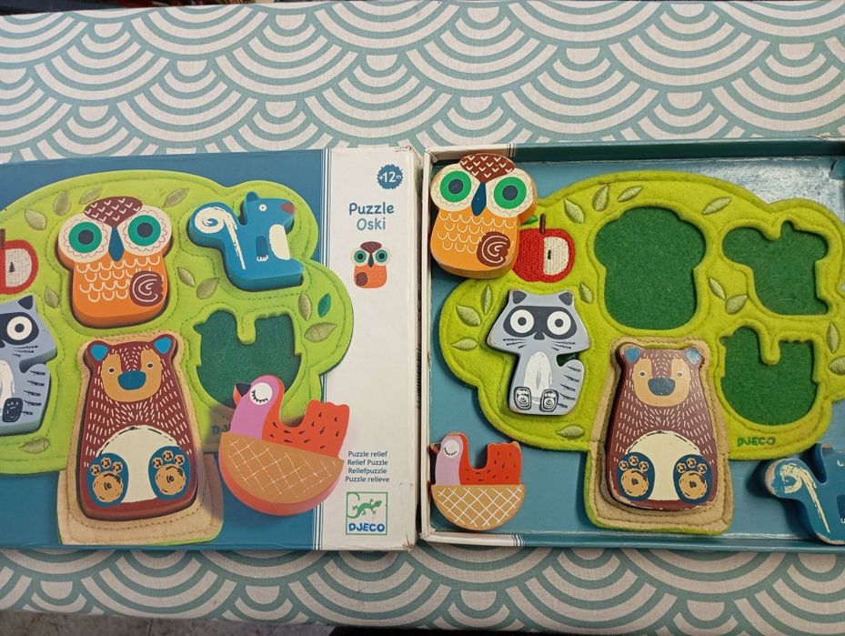 4 brinquedos/jogos pré - escola