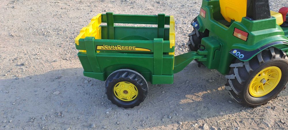 Traktor z przyczepką John Deere Rolly Toys
