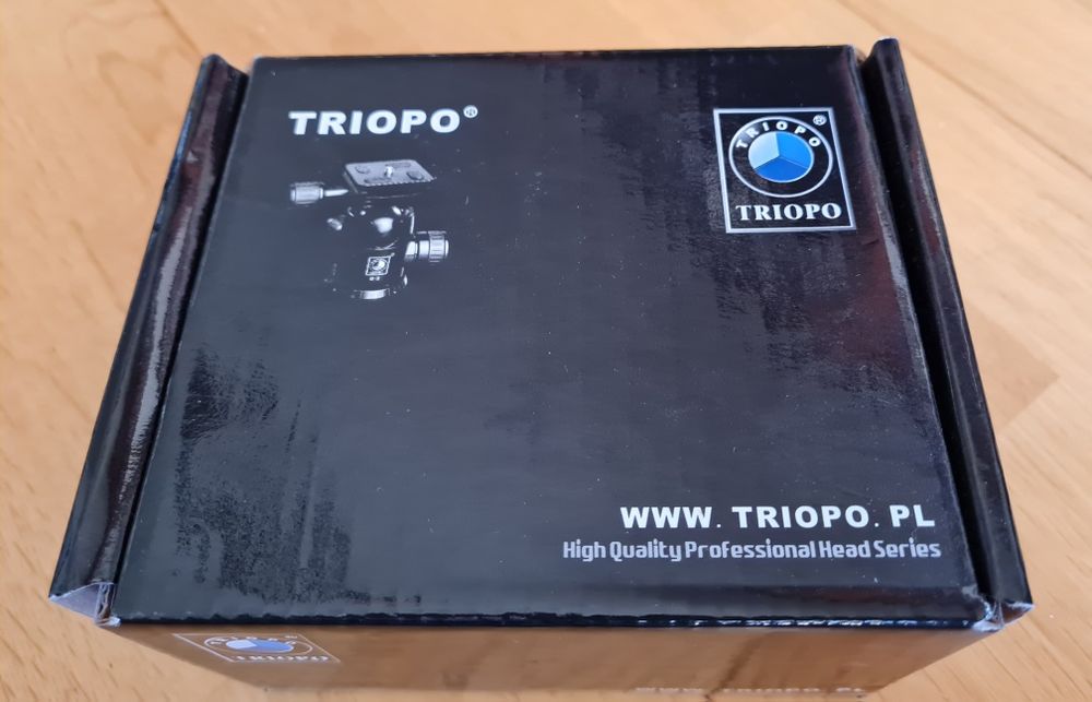 Cabeça de tripé nova da marca Triopo KJ 1