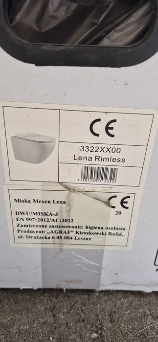 Miska wc Mexen Lena Rimless