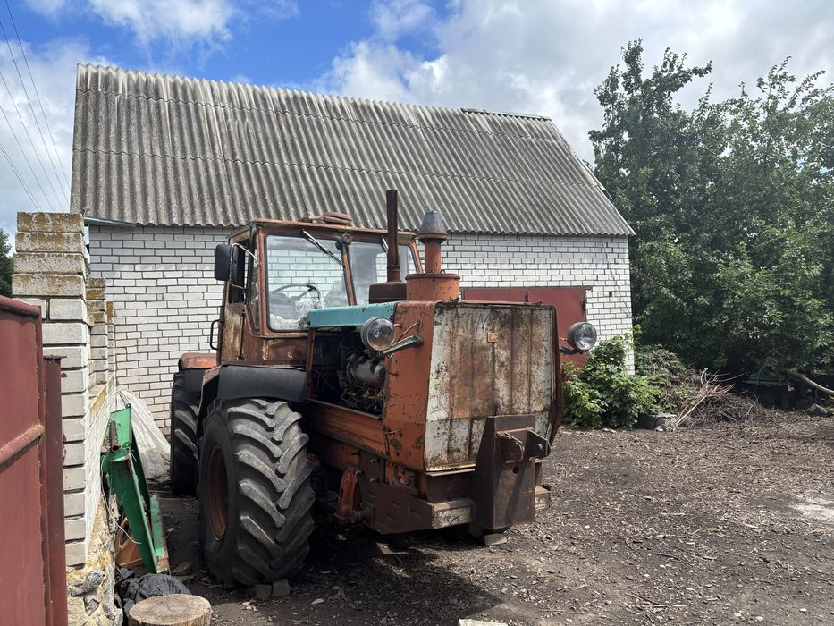 Трактор ХТЗ Т-150К з ПЛУГОМ ПЛН 5 35