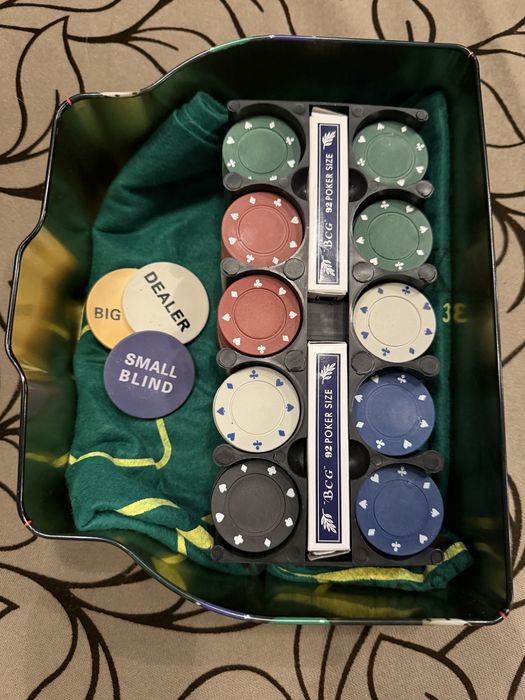 Покерный набор Texas Hold'em Poker Set — Состояние нового
