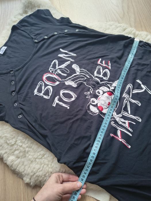 Koszula nocna ciążowa z nadrukiem BPC r. 40 42