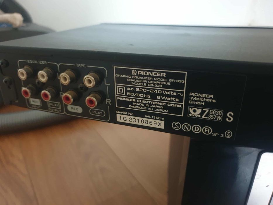 Pioneer gr-333 korektor graficzny