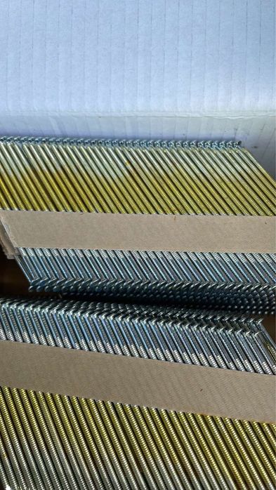 Цвяхи для нейлер, пневмопістолет в бобінах.15°,16°,21°,30°