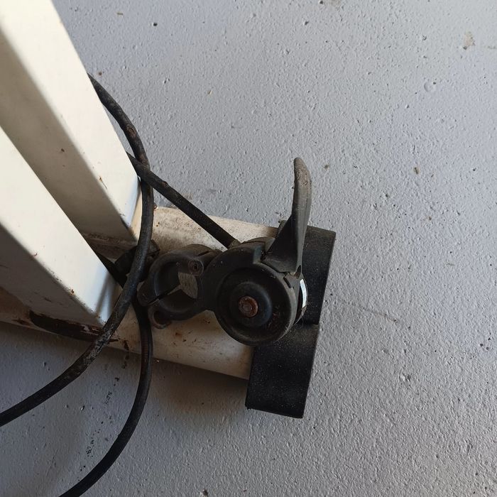 Rolo estático. Treino. BTT