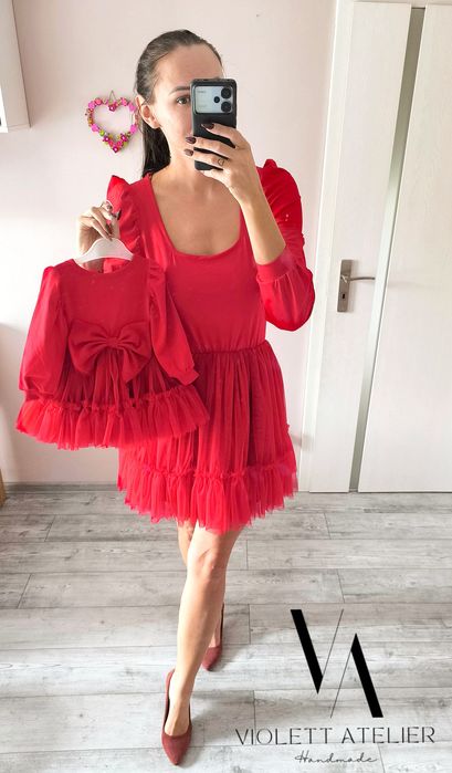 Świąteczne zestawy mama i córka