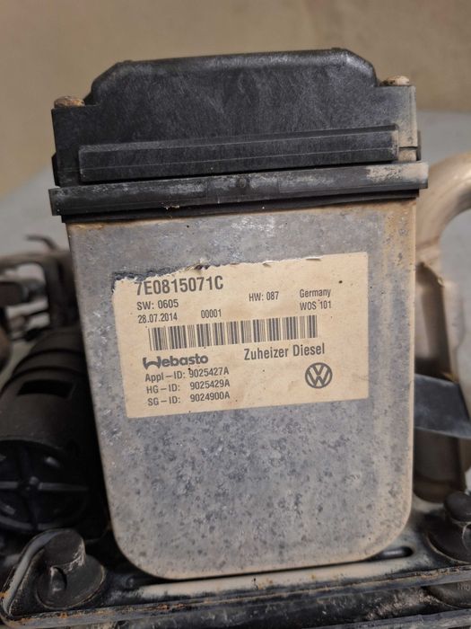 Webasto ogrzewanie postojowe VW Transporter T5 FL
