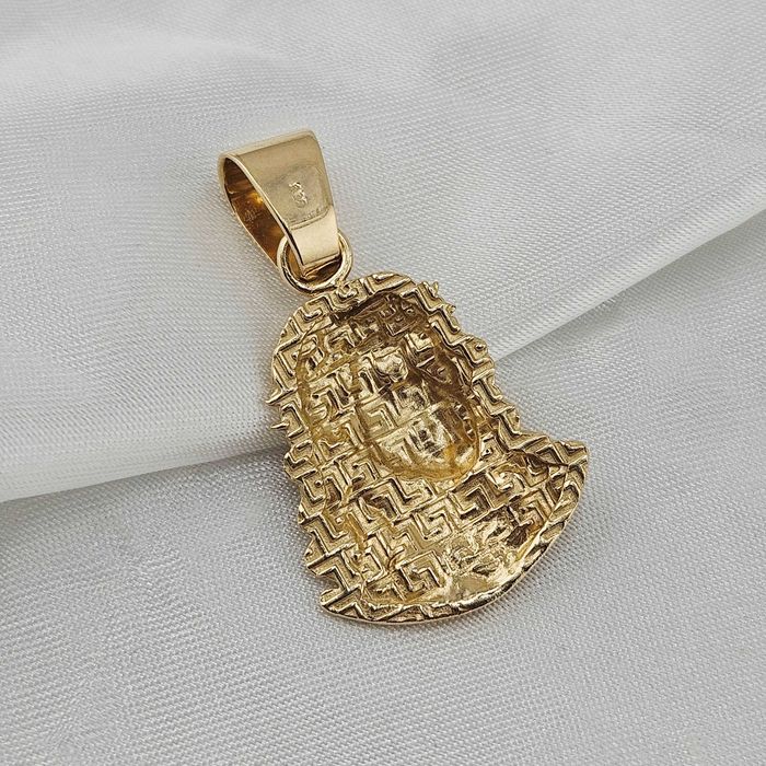 Złota zawieszka JEZUS CHRYSTUS 4,51g PR.585 14K dł. 3,3cm