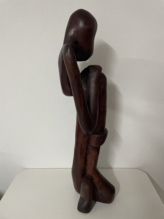 2 Estatuetas de madeira