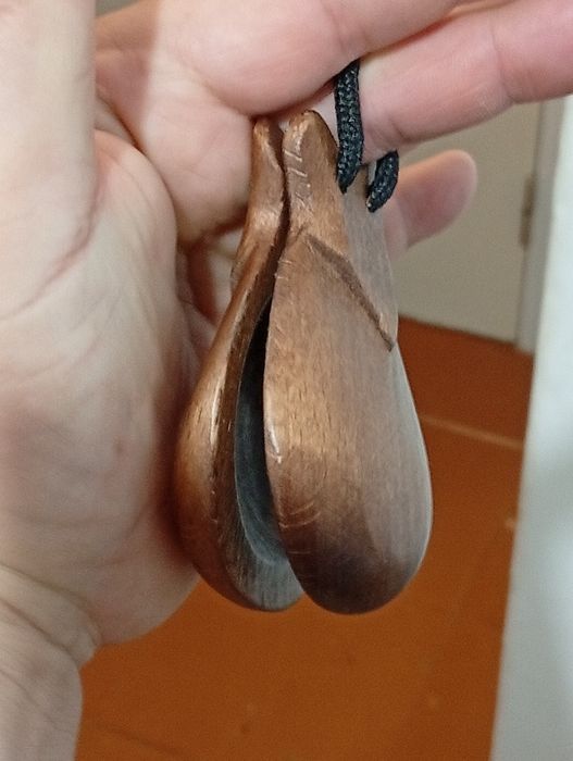 Par de Castanholas para Ranchos os Festas