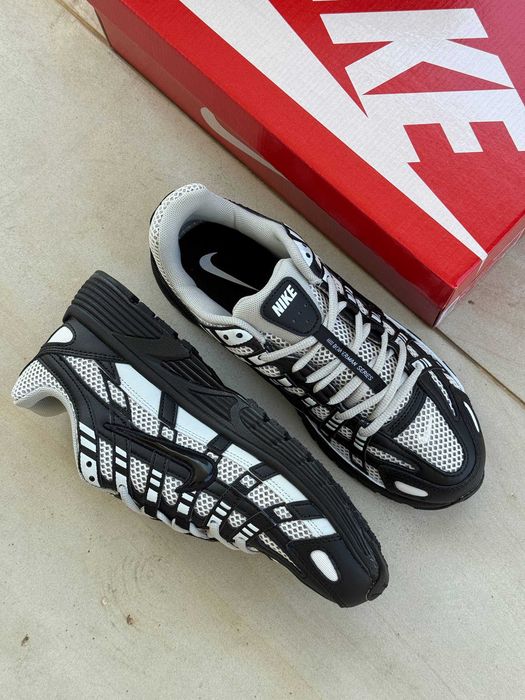 Мужские кроссовки Nike P-6000 Black-Grey. Размеры 41-45