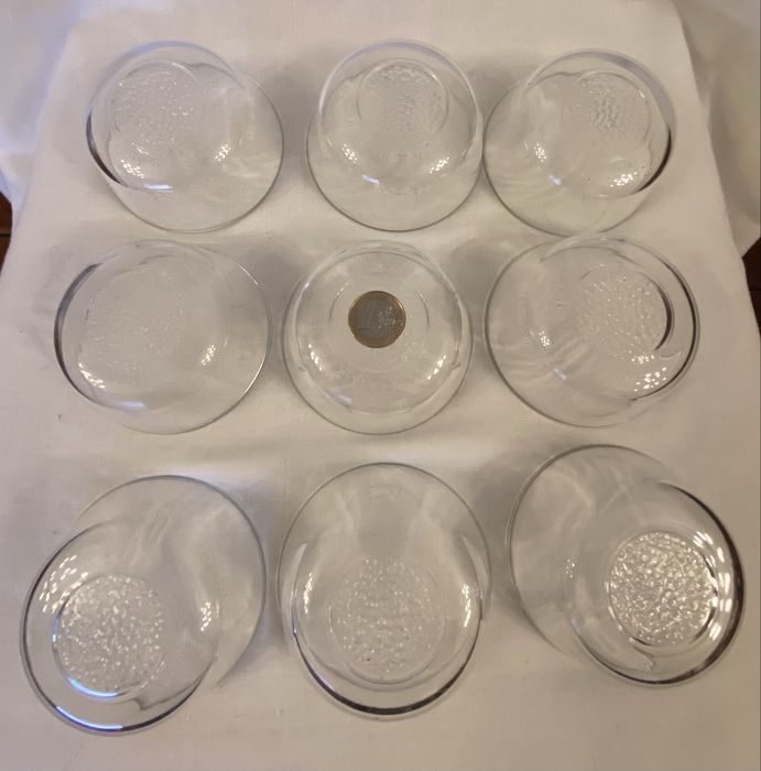 9 Taças em Vidro Transparentes – Sobremesas | Molhos | Snacks