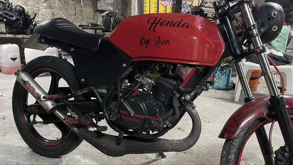 Honda nsr 50 cafe racer