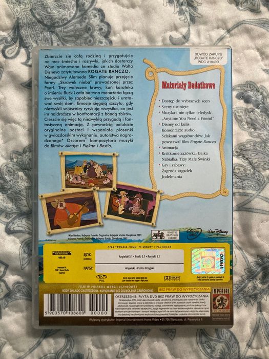 Home On The Range DVD