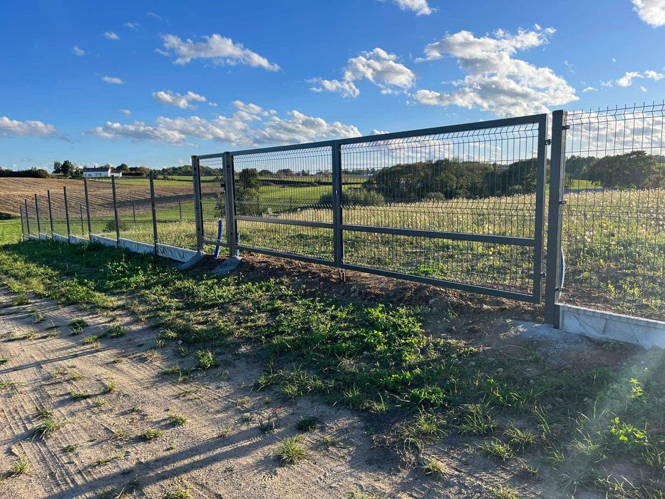 Ogrodzenie panelowe palisadowe furtki bramy WYPRZEDAŻ MAGAZYNU!