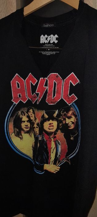 Koszula bezrękawnik AC/DC M