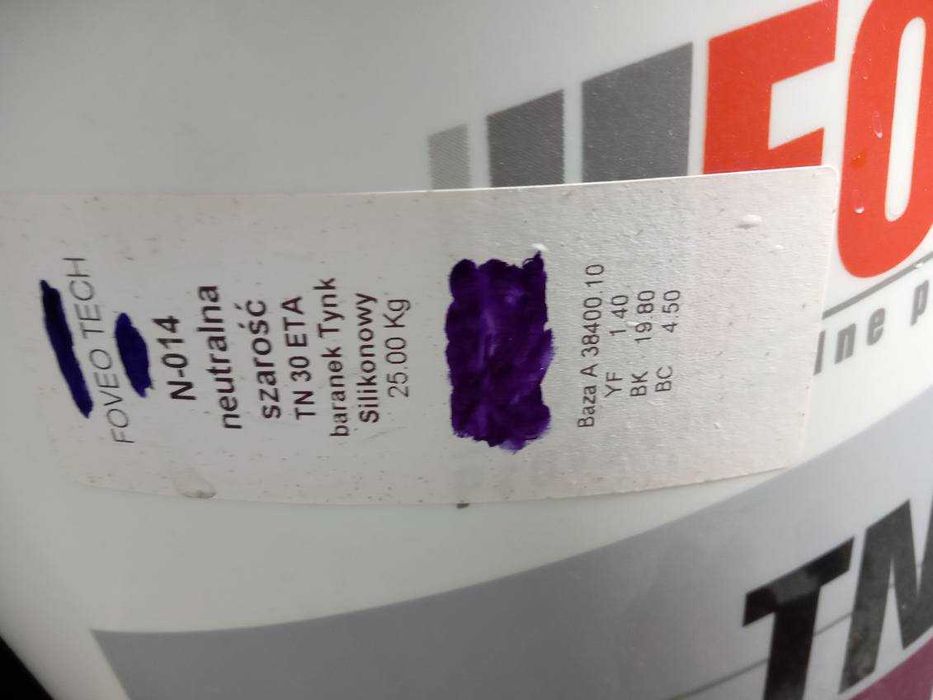 Tynk FOVEO TECH sylikonowy