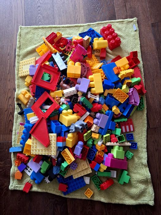 LEGO DUPLO 5,8 kg – Mega zestaw klocków duplo, figurki, zwierzątka