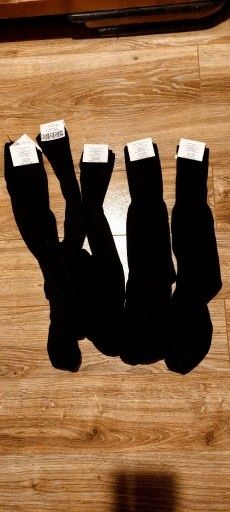 Skarpety czarne letnie wojskowe MON nowe.