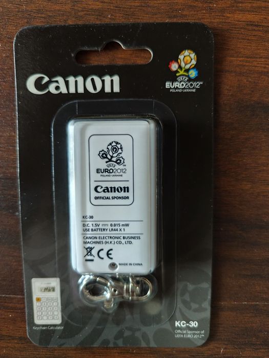 Калькулятор брелок Canon Євро 2012