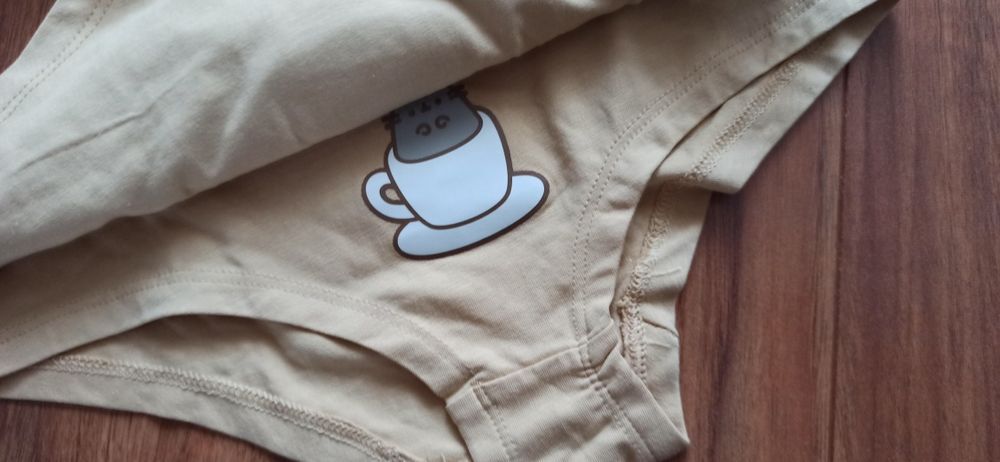 3 pary majtki Pusheen rozmiar S