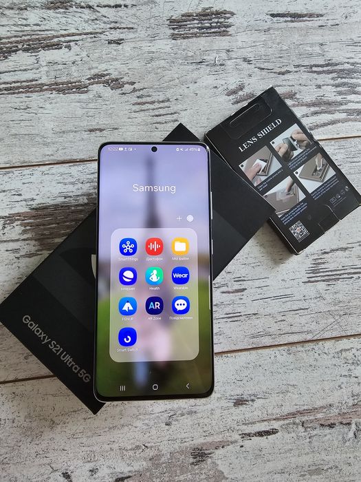 Мобільний телефон Samsung Galaxy S21 Ultra 12/256 GB Phantom Silver (S