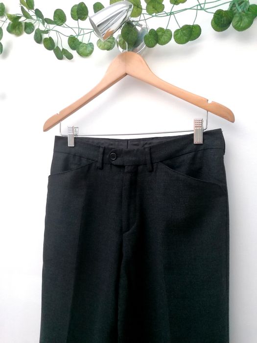 Calças Formais Cinzentas Escuras de Homem