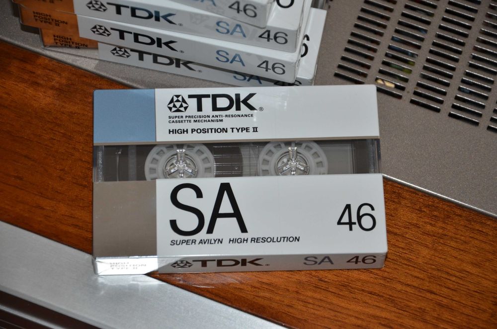 Редкая Аудиокассета TDK SA 46 Made in Japan 1987 год Состояние Идеал: 1 ...