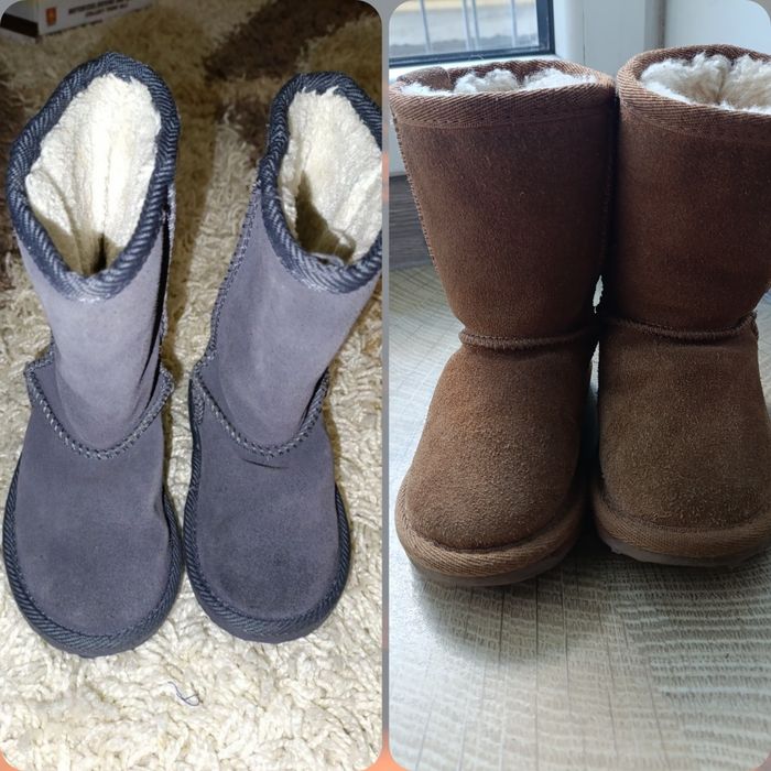 Дитячі уги, натуральний замш, 23-24 розмір, 1 пара - 150 грн