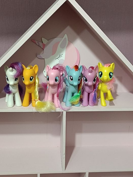 My Little Pony Mane 6 kucyki G4 Hasbro figurka MLP zestaw