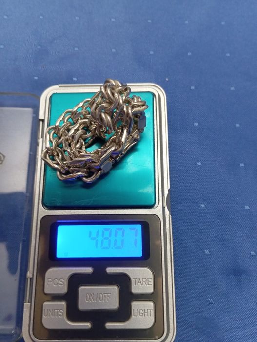 Браслет срібний 925проби 48грам