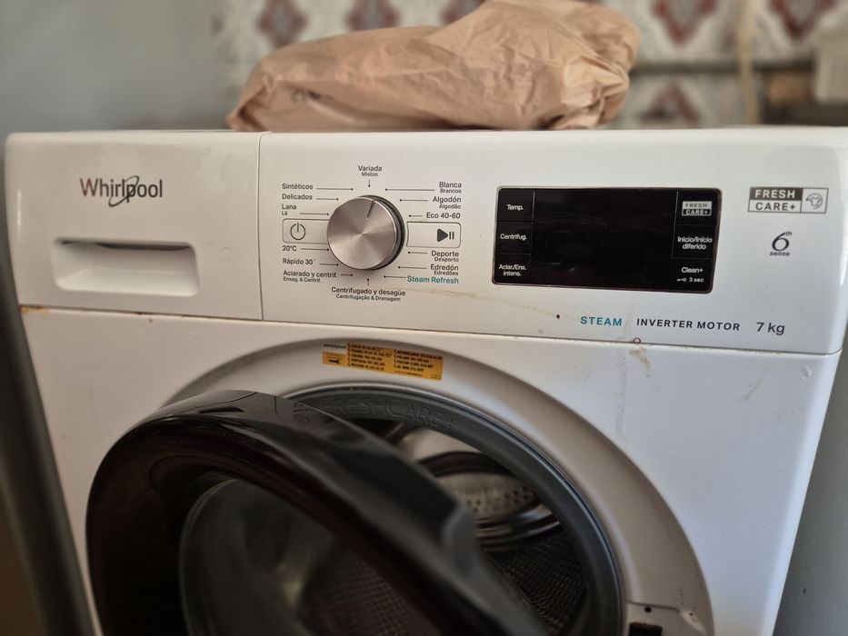 Máquina de lavar roupa wirlloop 7kg