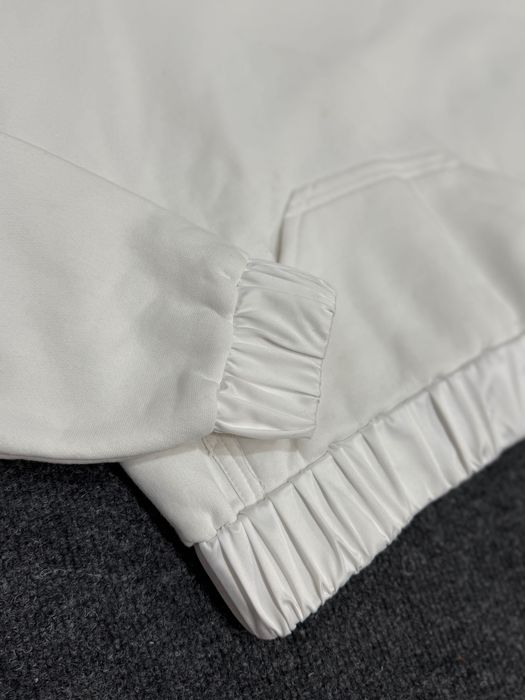 Біле худі на флісі