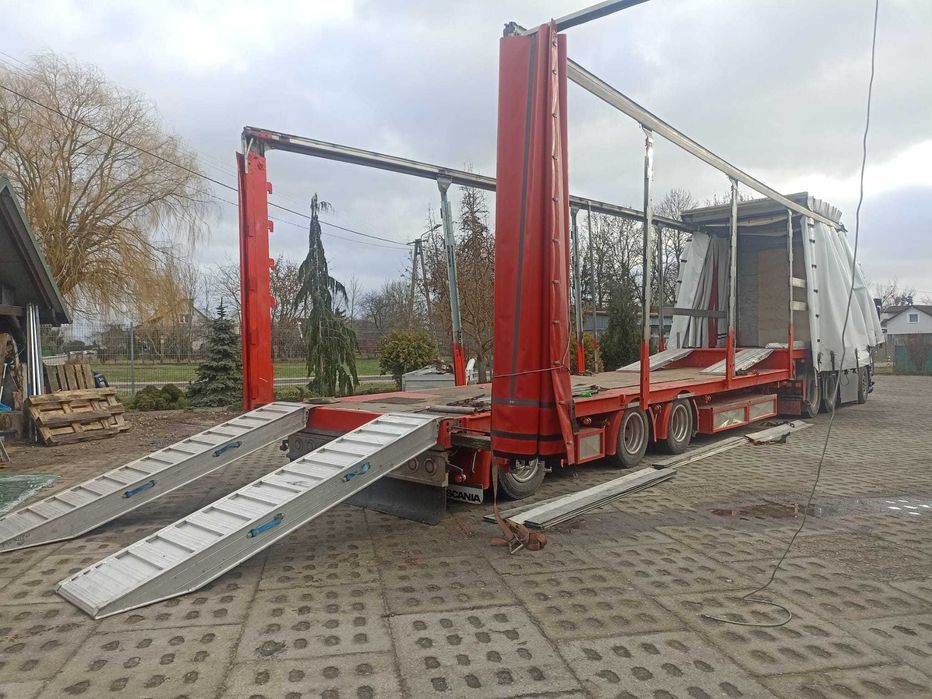 Naczepa niskopodwoziowa