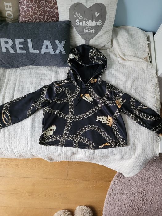 Krótka bluza z kapturem NIKE