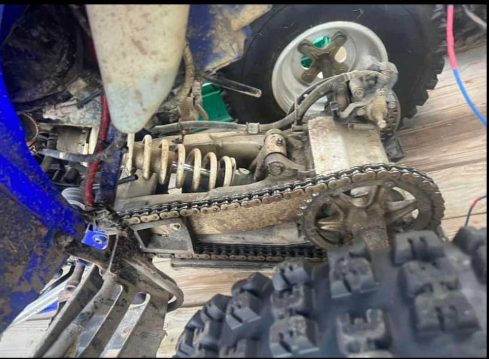 yamaha raptor 660 kartery glowica skrzynia gaznik rama wal kosz modul