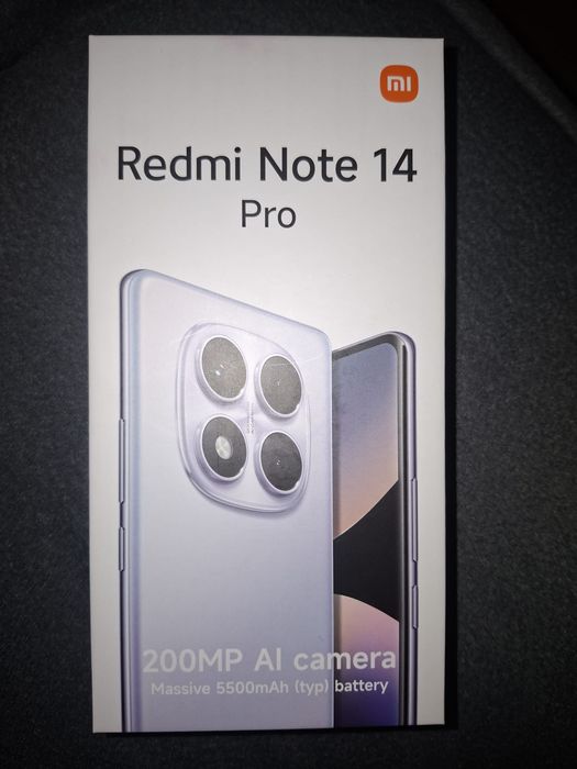 Smartfon Xiaomi Redmi Note 14 Pro 12 GB / 512 GB 4G (LTE) NFC czarny