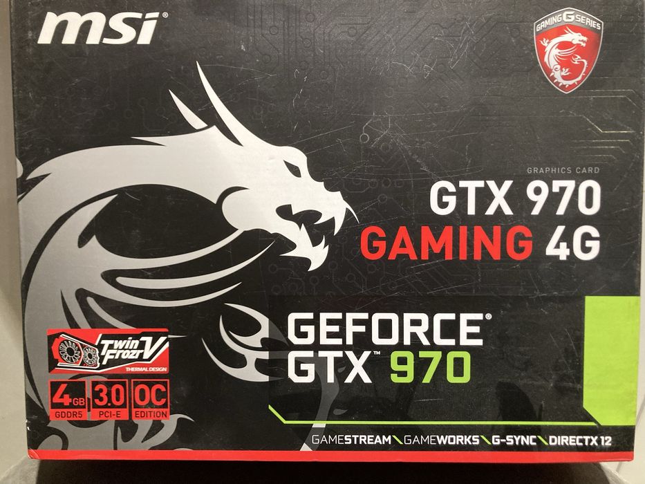 Karta graficzna MSI GeForce GTX 970 4GB GAMING