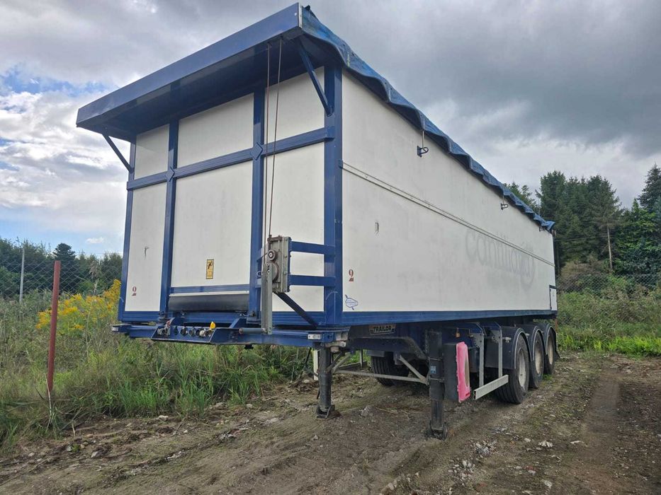 NACZEPA Pasówka z taśmą rozładunkową