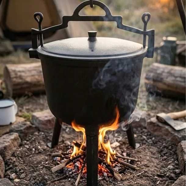 Kociołek żeliwny STAZER BONFIRE o pojemności 10L